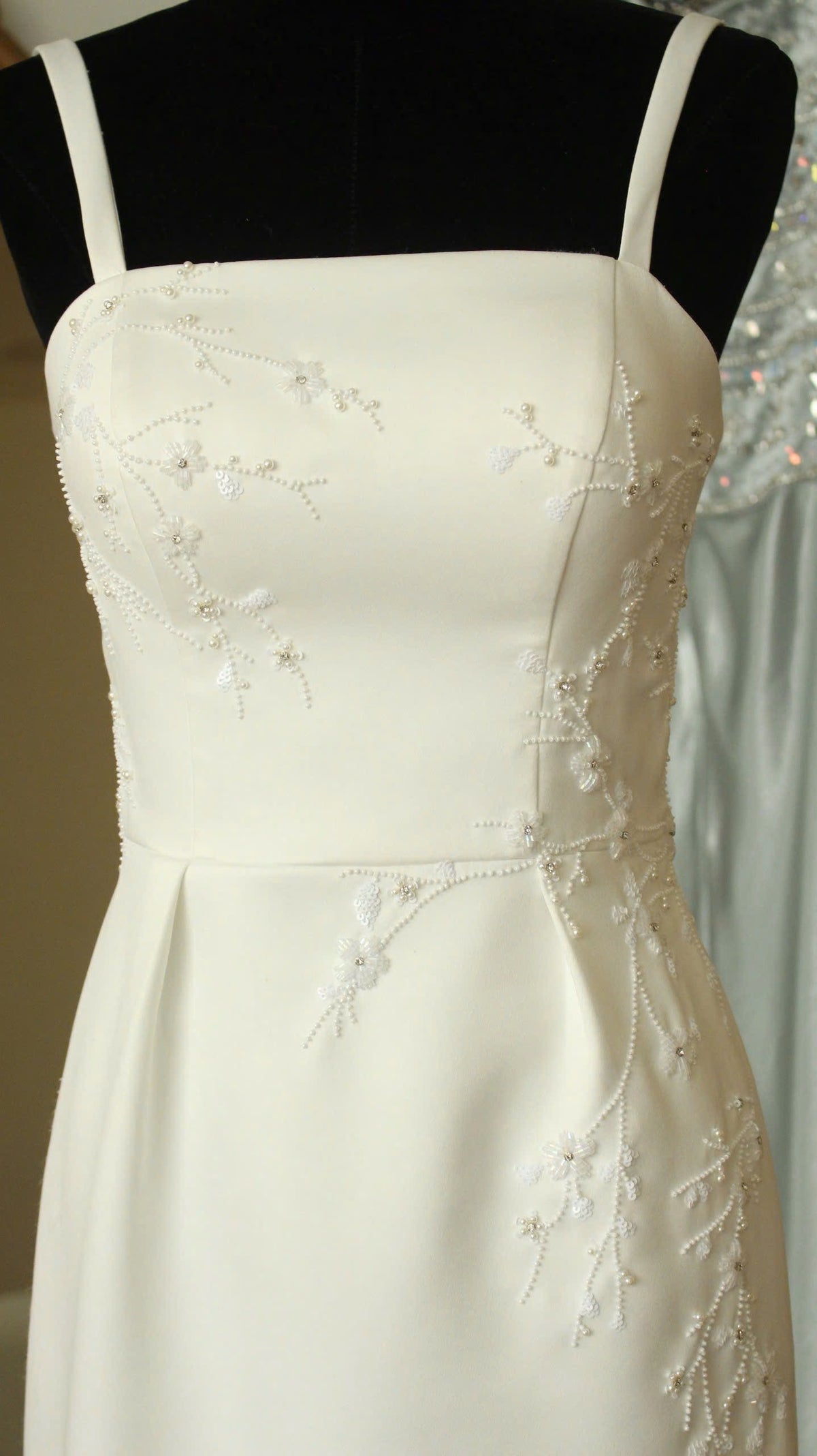 Phoebe White Whisper Gown