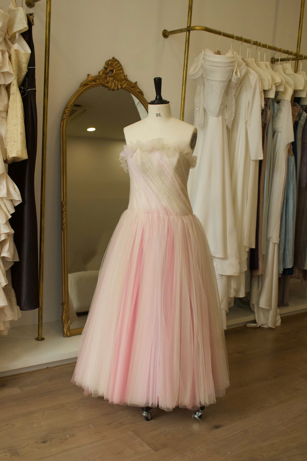 Rosé Wedding Dress