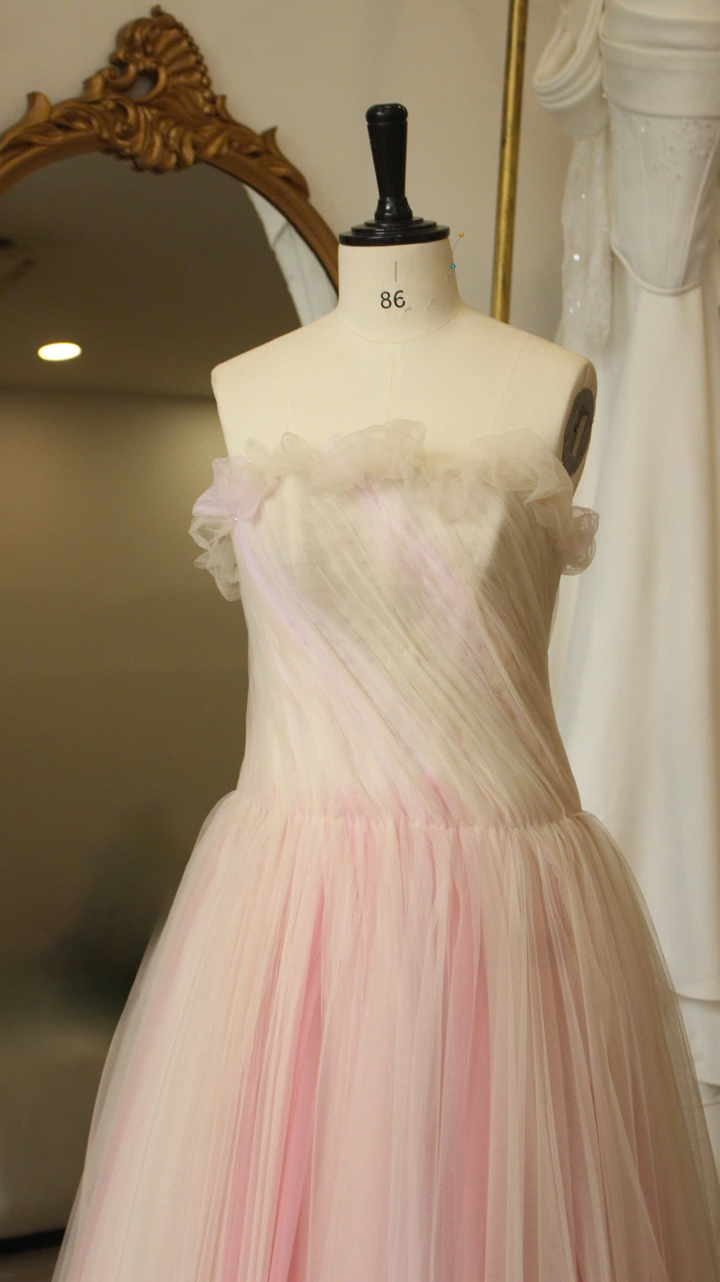Rosé Wedding Dress